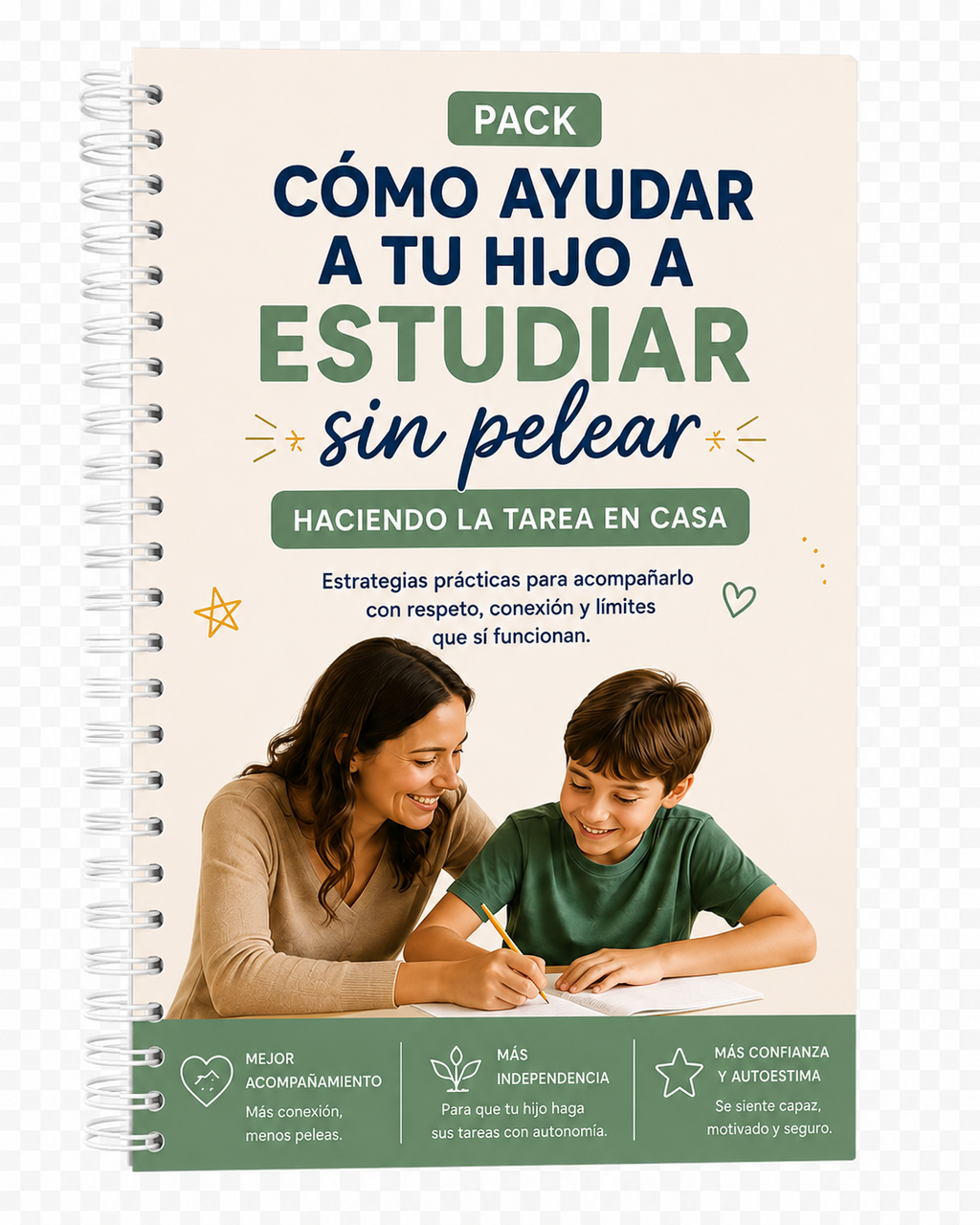 Ayuda a tu hijo a estudiar sin pelear