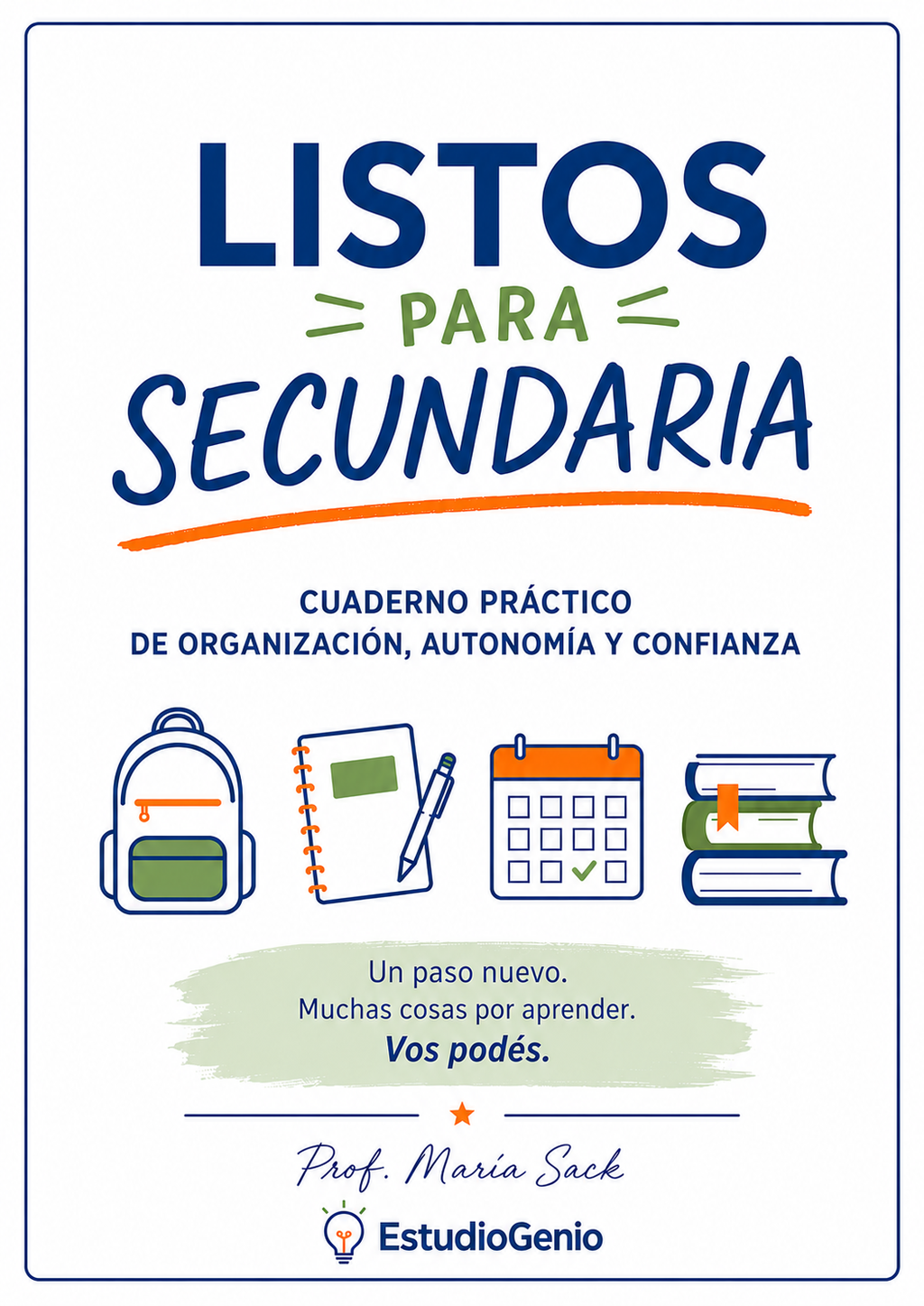 Cuadernillo - Listos para secundaria