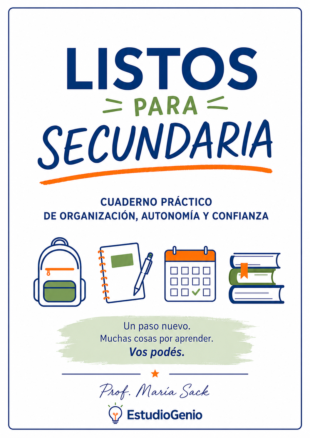 Cuadernillo - Listos para secundaria