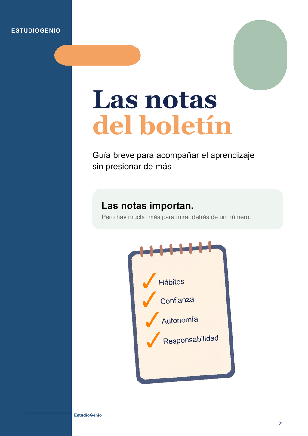 Las notas del boletín: guía gratuita para acompañar sin presionar